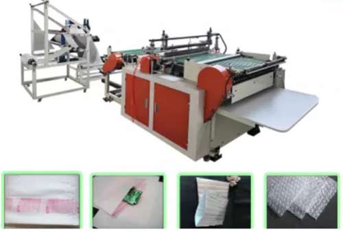 Foam bag making machine