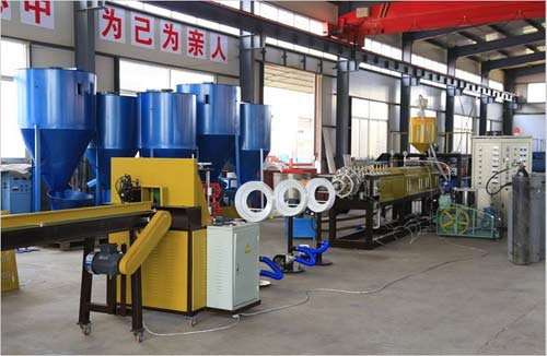 PE Foam Tube Extrusion Line